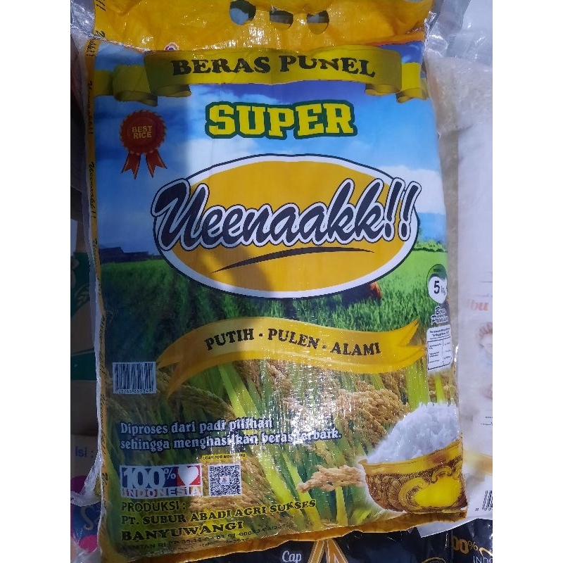 

Beras super enak 5kg