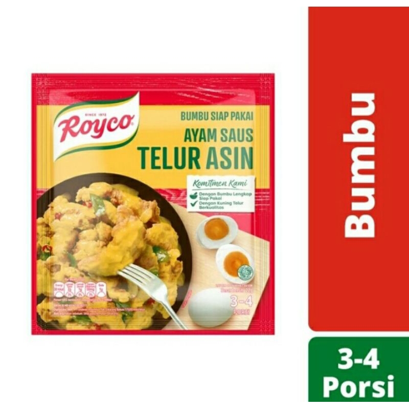 

Royco Bumbu Siap Pakai Saus Telur Asin kemasan 22g