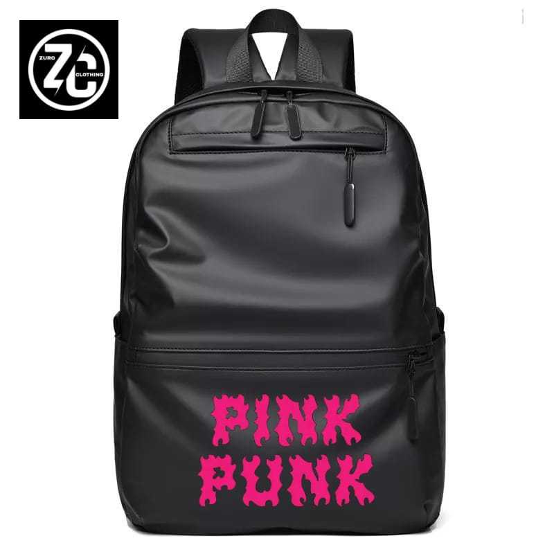 zuro - Tas ransel PINK PUNK Backpack Distro gendong pria wanita