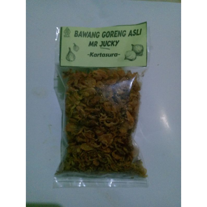 

Bawang Goreng Asli Mr Jucky 500gr