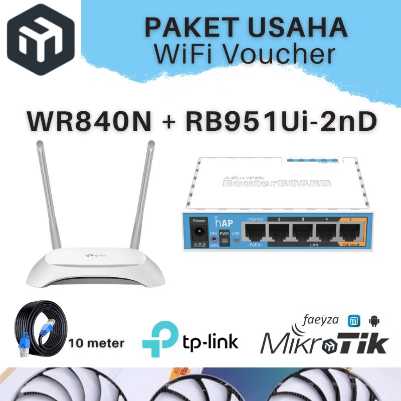 MikroTik RB951Ui-2nD Full Setting Hotspot Voucher
