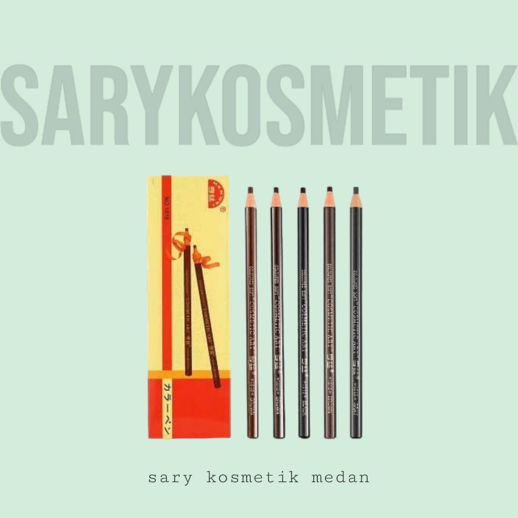 sarykosmetik - HENGSI CELAK TARIK BENANG - PENSIL ALIS BENANG TANPA RAUT