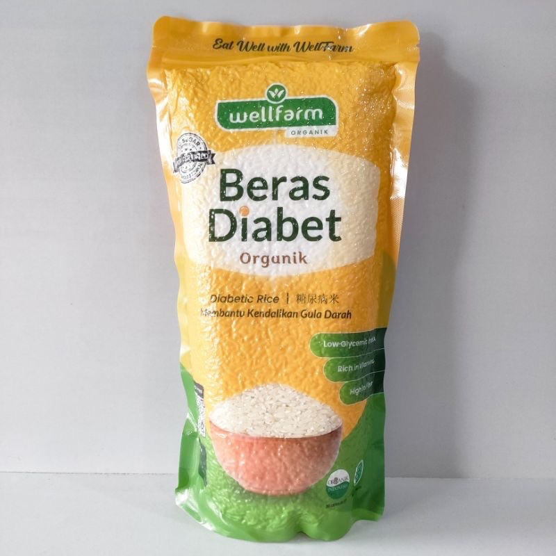 

Wellfarm Beras Diabetes I Diabet Organik 1 kg