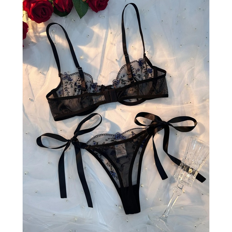 UIY Bra Set Sexy Transparant 23049