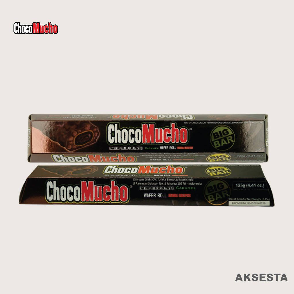

Choco Mucho Big Bar Chocolate 125 gr (1600pcs)