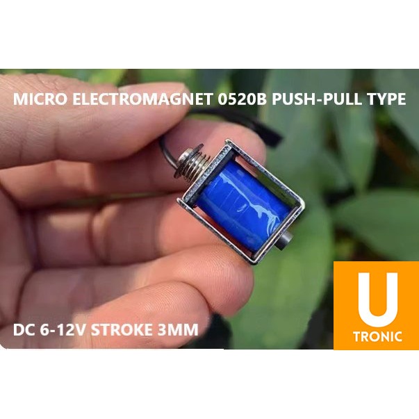 Micro Electromagnet 0520B Type Push-Pull (8424)