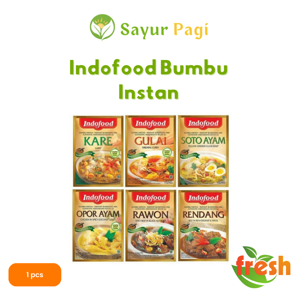 

Aneka Indofood Bumbu Instan - Sayur Pagi Online