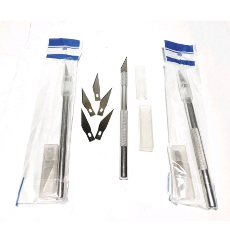 

lorenzjoer ❗❗ Cutter Pen cutter cutting stiker pisau ukir plus Refill 5 pcs