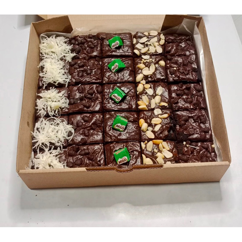 Brownies panggang || brownies kotak || brownies hampers || brownies ulang tahun ||