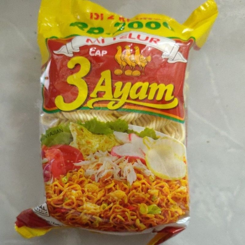 

Mi Telur 3 Ayam