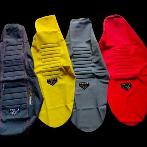Sarung/Kulit Bungkus Jok Trail KLX CRF WR DTRACKER GORDON KTM YZ Enduro  Bahan AMPLAS Pasir