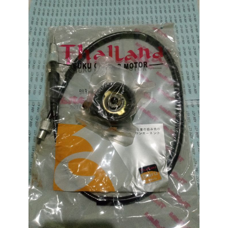 GEARBOX SPEEDOMETER KAZE R /GIRBOX KILOMETER/GIGI KM GIR BOX+KABEL KAWASAKI KAZE /KAZE R ZX 130 CC E