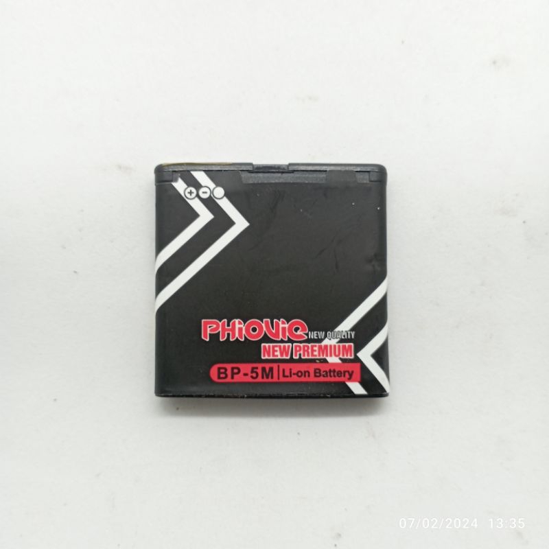 Baterai Battry PHIOVIE Nokia 5610/5700/5710 | BP-5M Orie Setara Double Power