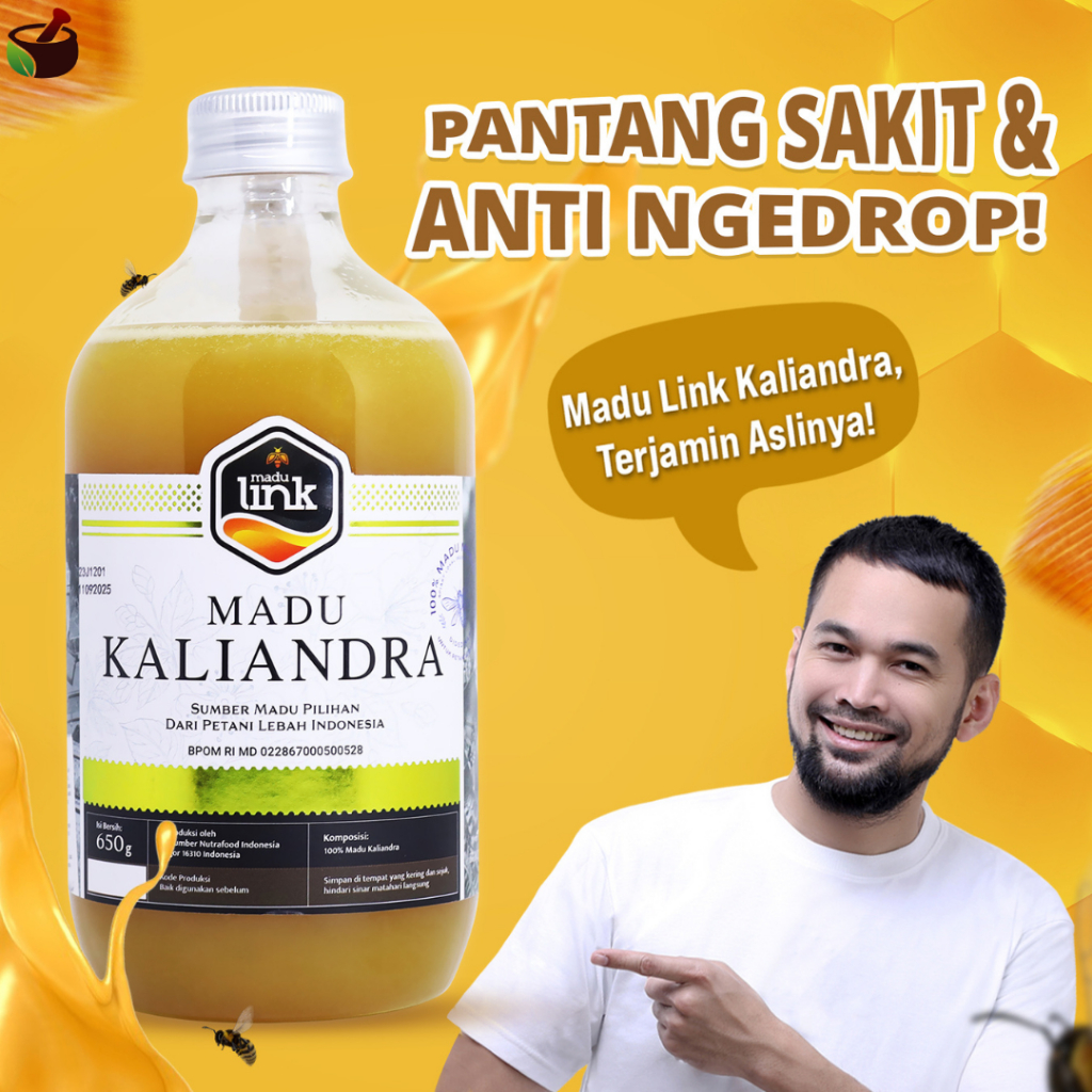 

Madu Kaliandra 650 Gr - Untuk Daya Tahan Tubuh, Memperbaiki Gangguang Pencernaan