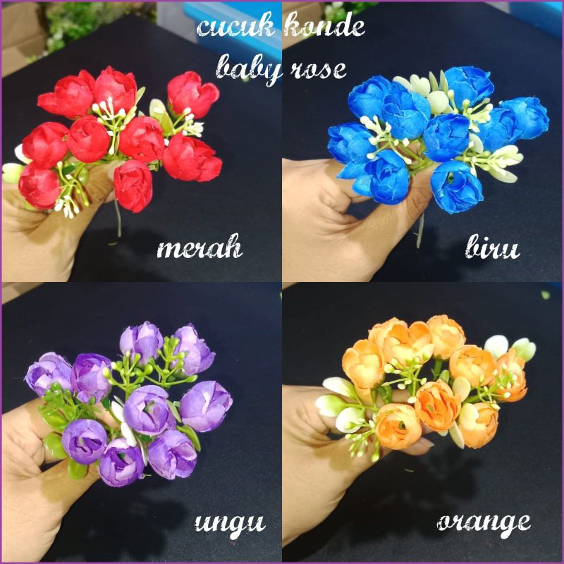 Cucuk Baby rose // cucuk rose // cucuk bunga // tusuk bunga