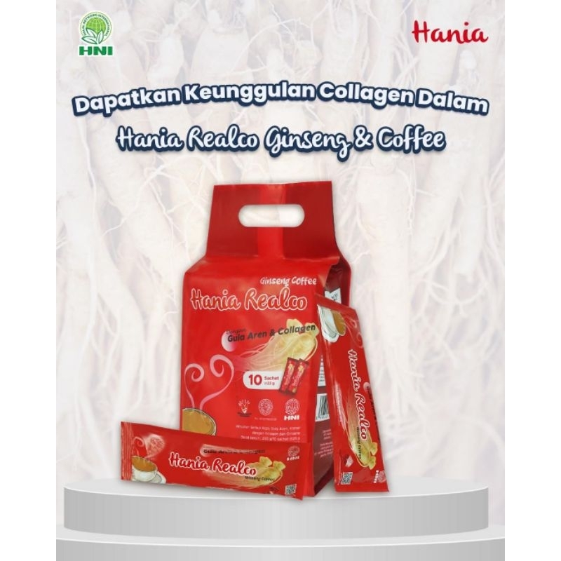 

Hania Realco Ginseng Coffee HNI, kopi ginseng