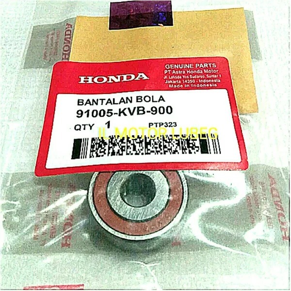 BEARING BLOK CVT 6002 ORI ASLI HONDA VARIO 110 125 150 PCX BEAT KARBU FI POP STREET SCOOPY KARBU FI 