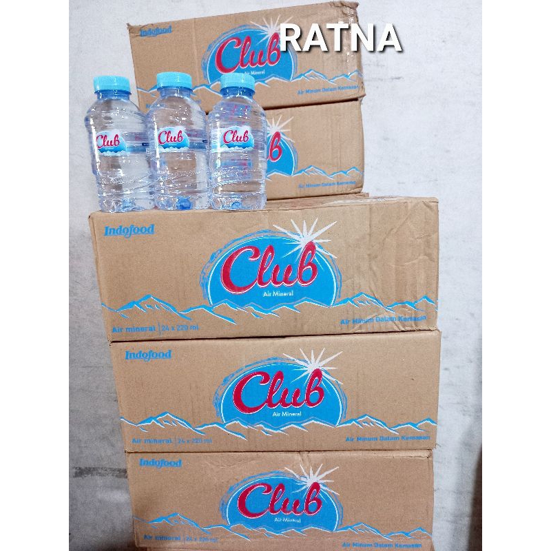 

CLUB BOTOL MINI IMUT 220ml Air Mineral ( 1 Dus isi 24 Botol) Botol Bagus