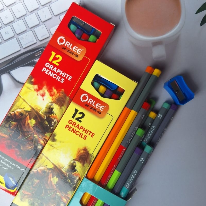 

OR-2008/Isi 12 PENSIL Orlee 2b GRAFIT /pencils/pensil orlee non-toxic