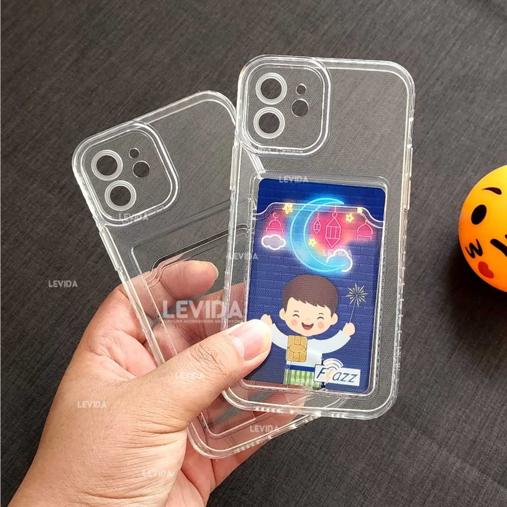 IPHONE 12 IPHONE 12 PRO IPHONE 12 PRO MAX CLEAR CARD CASE SLOT KARTU CASE IPHONE 12 IPHONE 12 PRO IP