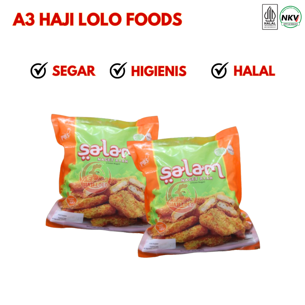

Nugget Ayam Salam 500 Gr