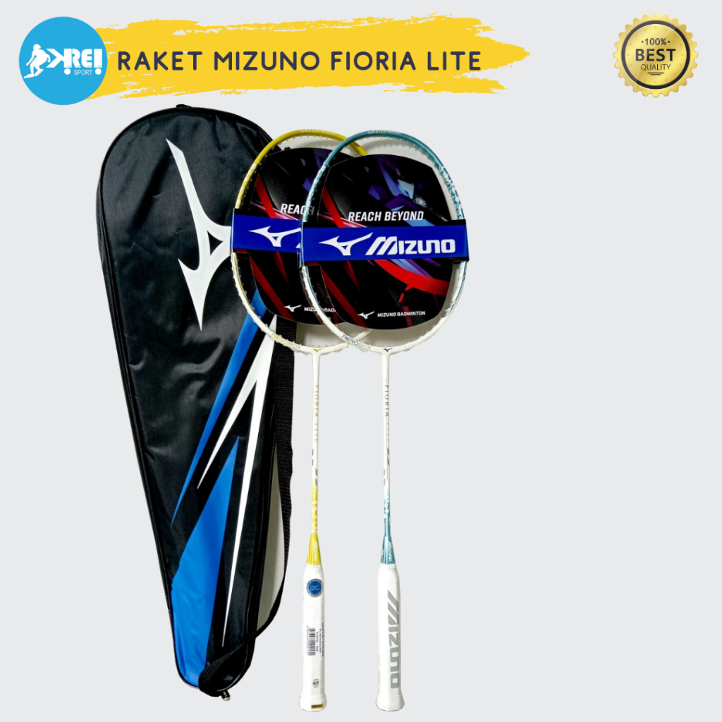 Raket Badminton Mizuno Fioria Lite Original FREE TAS COVER