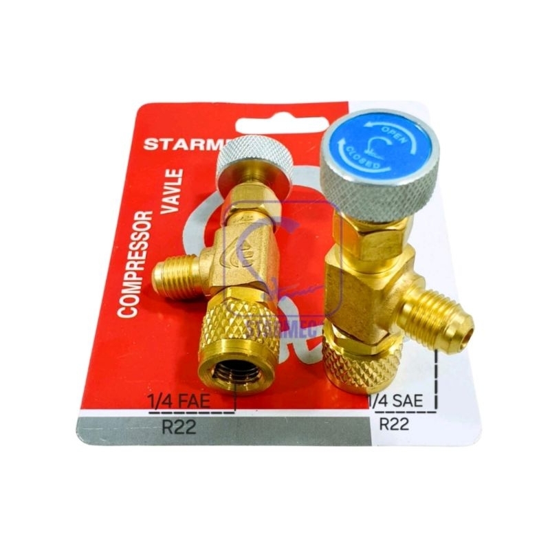 ADAPTOR FREON KRAN CHARGING VALVE R22 - R410/R32