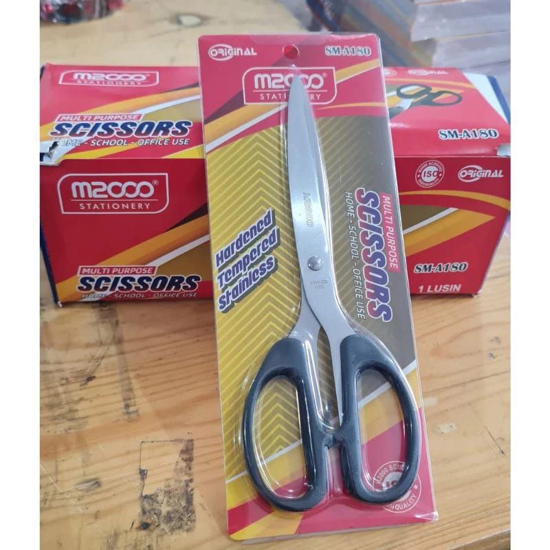 

GUNTING BESAR M2000 / GUNTING STAINLESS STEEL / GUNTING ANTI KARAT // 1 PCS
