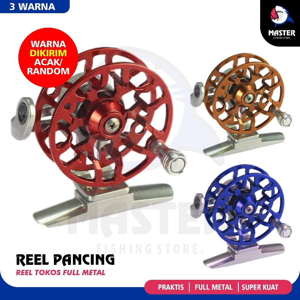 MFS - Reel Pancing Tokos Katrol Kerekan Pancing Fishing Material Full Metal Reel Tokos FD50