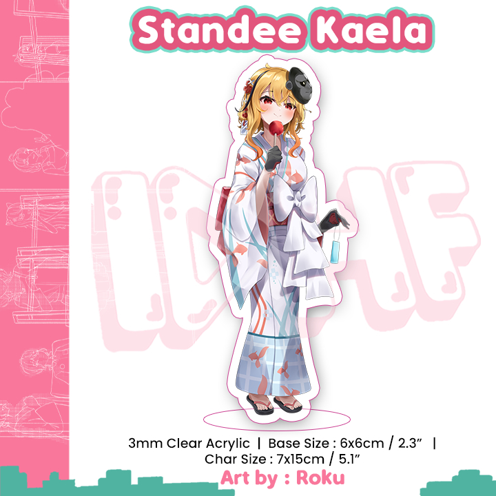 

Standee Kaela - Standee Hololive - Roku