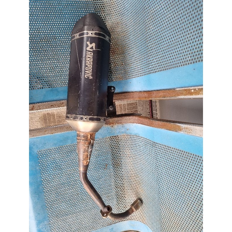 knapot vespa matic akrapovic original
