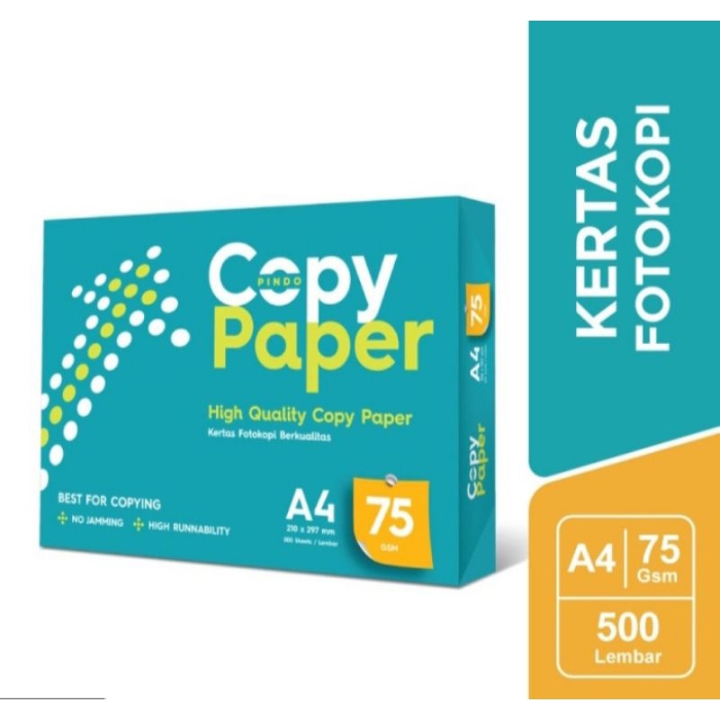 

kertas HVS A4 1rim 75 Gsm