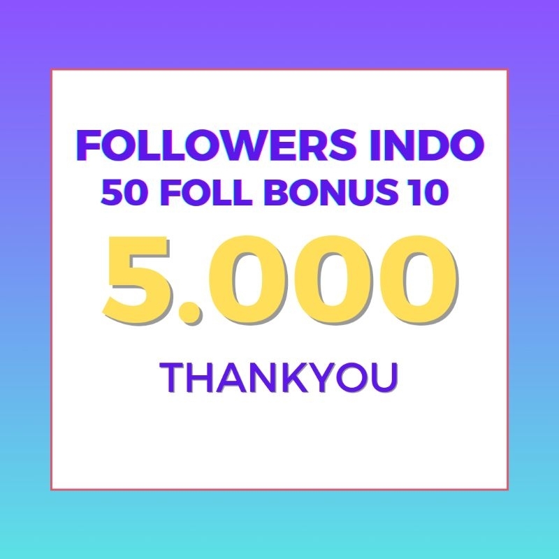 followers ig Indonesia