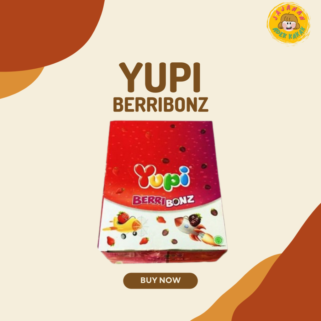 

Yupi Box Berribonz Isi 24 Pcs