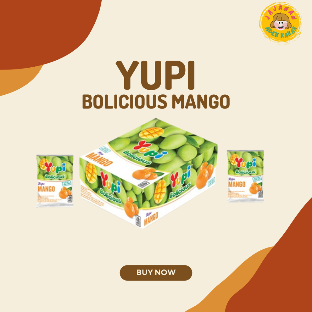 

Yupi Box Bolicious Mango Isi 24 Pcs