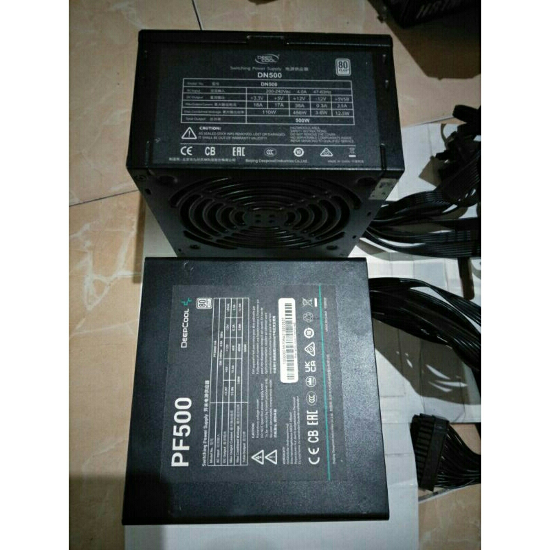 2 psu deepcool 80+ , second mulus, segel, normal