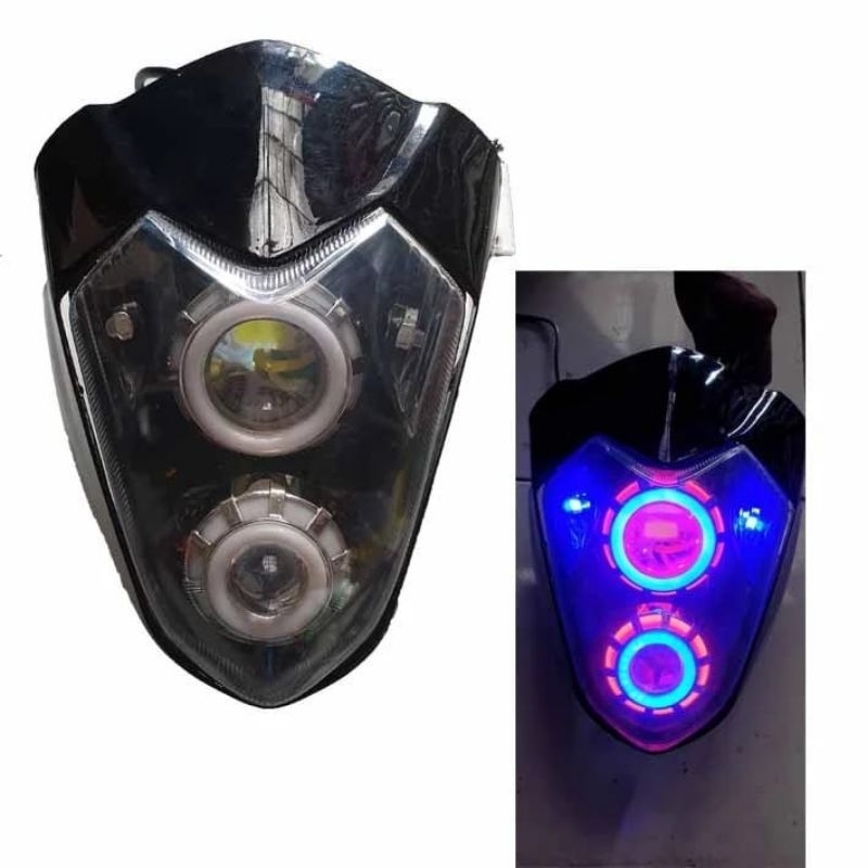 Reflektor lampu depan SATRIA FU 150 TH 2004-2007 plus Proji