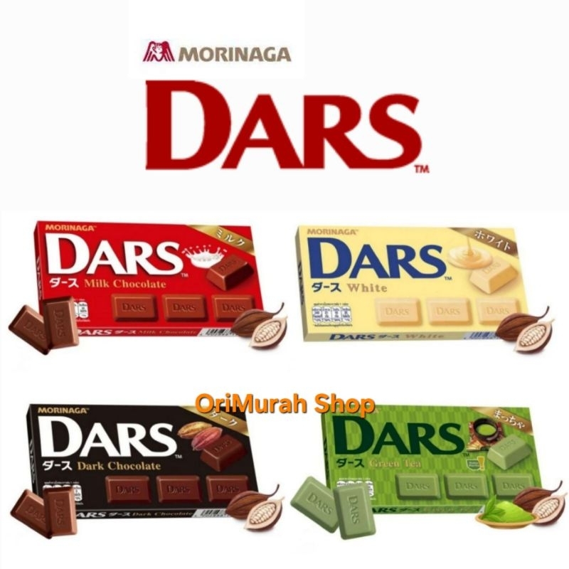 

Morinaga Dars Chocolate Japan Milk White Dark Matcha Coklat Khas Jepang Import 42 Gram