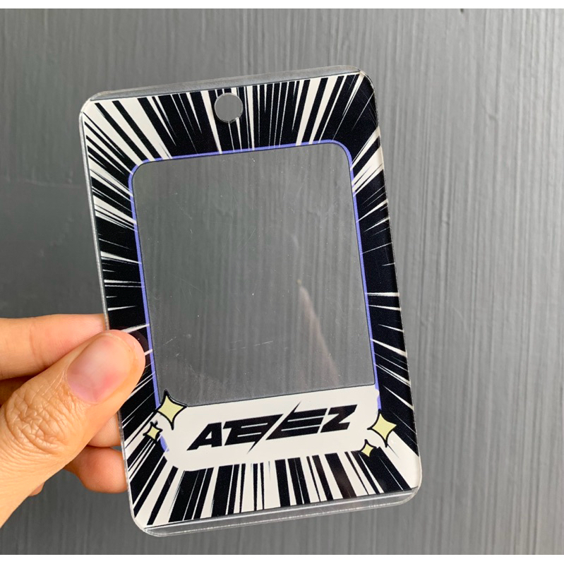 card holder plastik anti pecah casing kartu idcard BEKNN ID CARD Holder Mika Name Tag Card Frame Mod