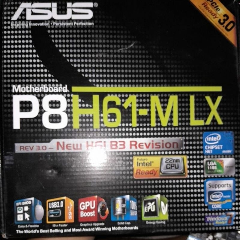 Motherboard Asus P8 H61-M LX New Revision