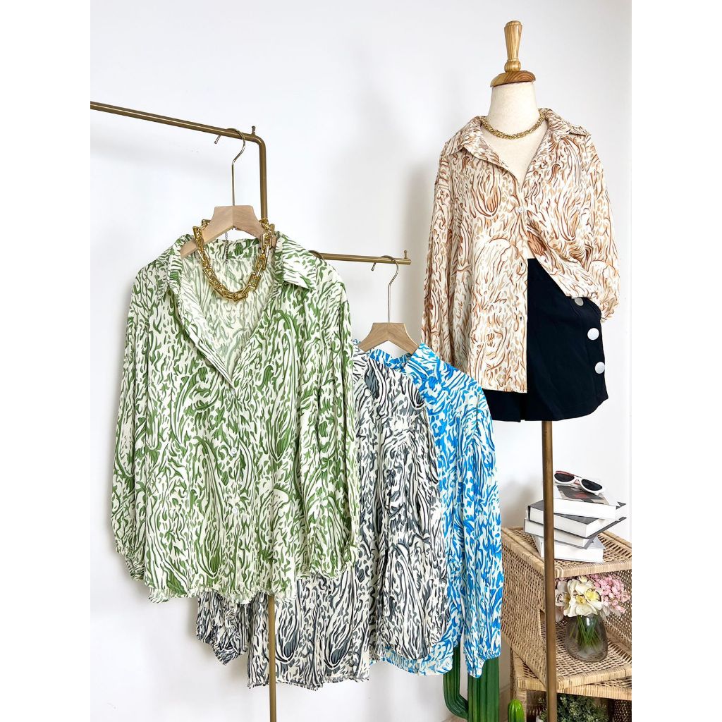 9051 / GROSIR ATASAN BLOUSE LOKAL, PGMTA, ISI 4 PCS BY SUGAR