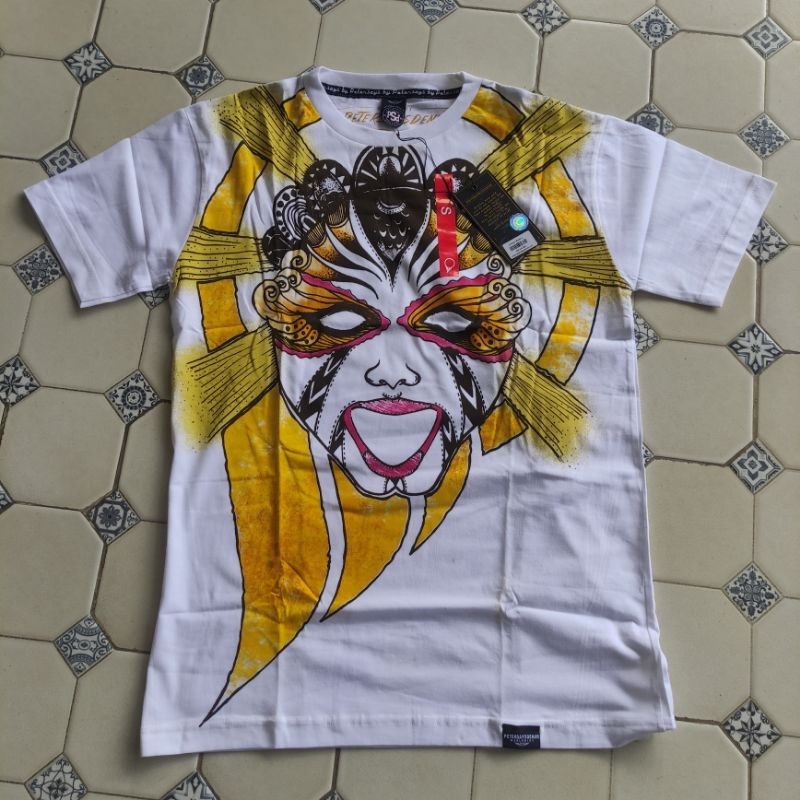 Kaos Peter Says Denim ETHNIC MASK original