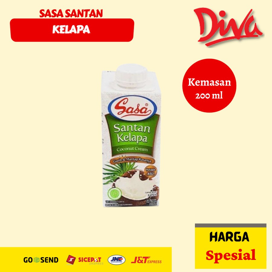 

Sasa santan cair 200 ml