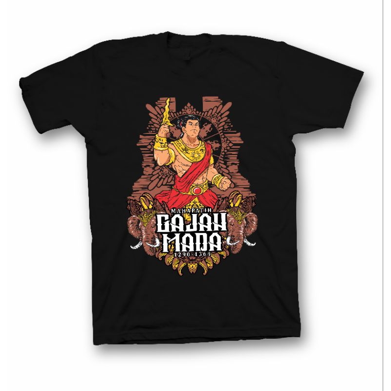KAOS MAJAPAHIT " MAHAPATIH GAJAH MADA"