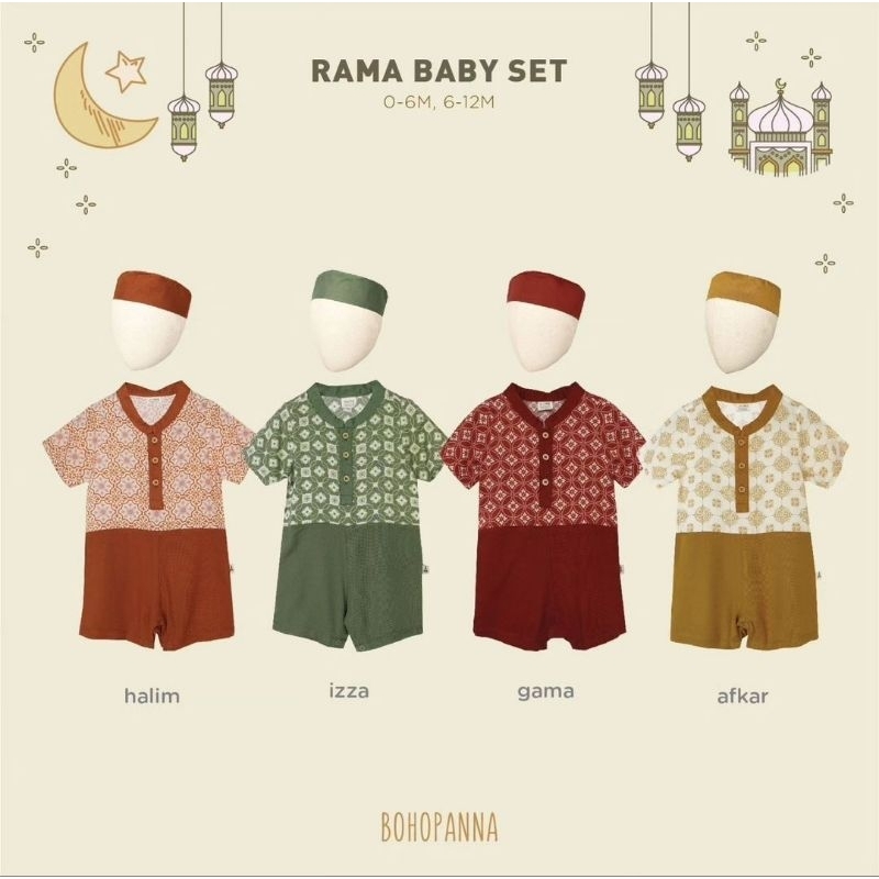 RAMA BABY SET BOHOPANNA