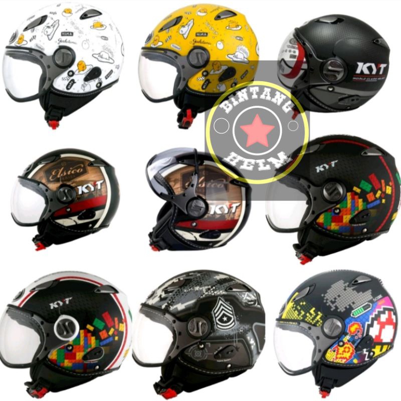 HELM KYT RETRO ELSICO SNI DOT ORIGINAL KYT RETRO