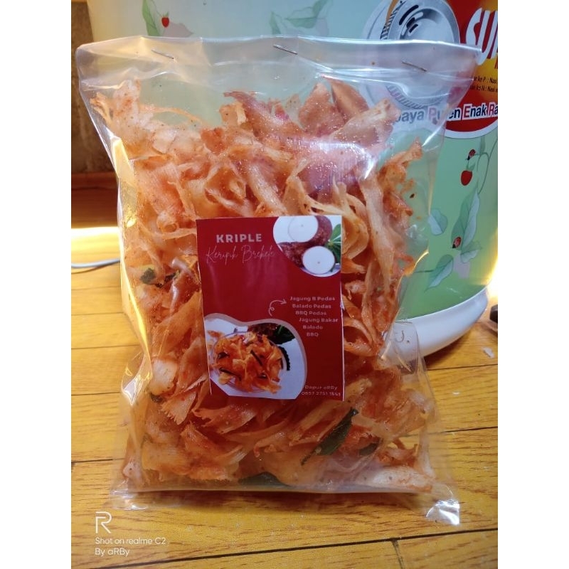 

keripik brekele rasa balado 500 gram