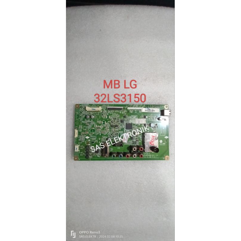 MB BOARD MOTHERBOARD MAINBOARD MESIN TV LED LG 32 INCH 32LS3150