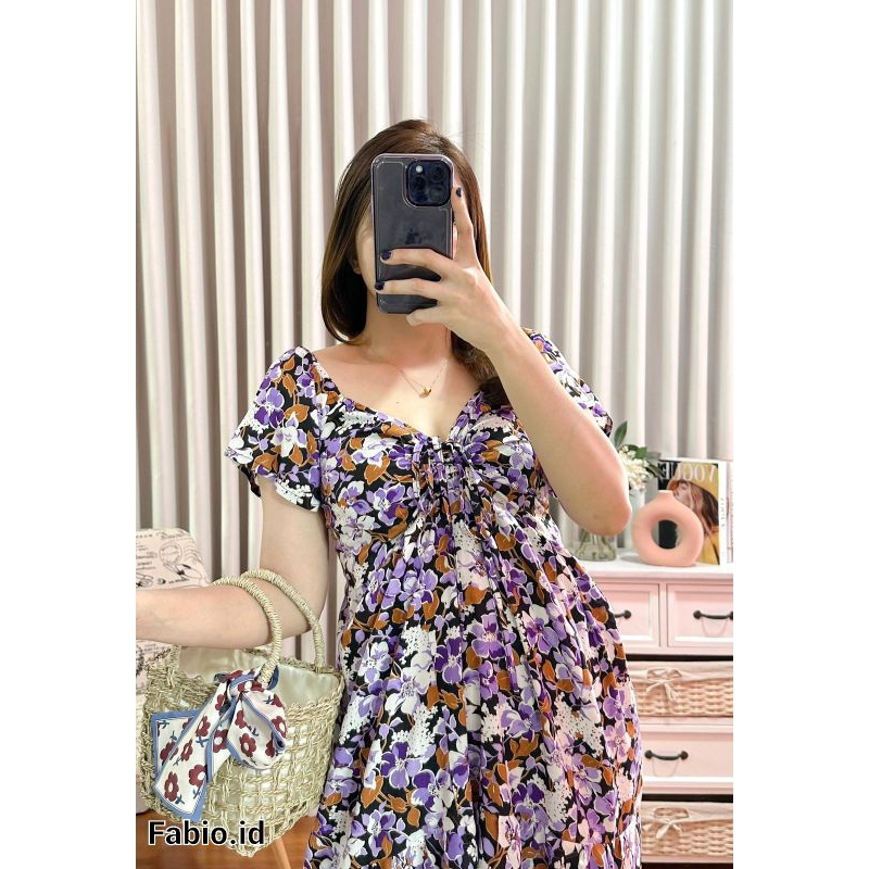 Daster Wanita Eliza Premium | Dress Wanita Premium Fabio