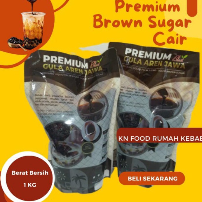 

KODE 9WGDN Premium Brown Sugar Gula Merah Cair 1kg Gula Aren